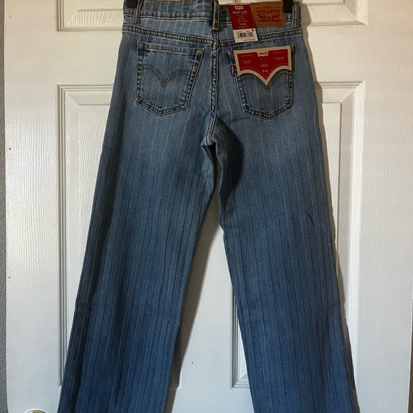 Levi's Relaxed Fit Blue Jeans for girls - Picture 4 of 4